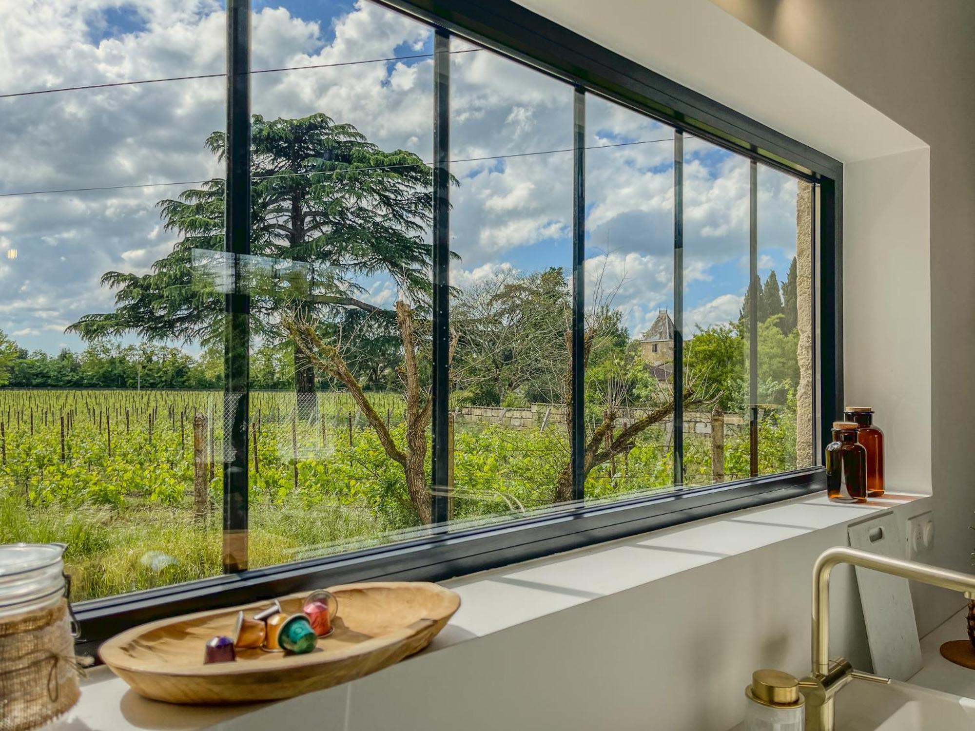 Maison Cosy Avec Vue Sur Les Vignes. Libourne Luaran gambar